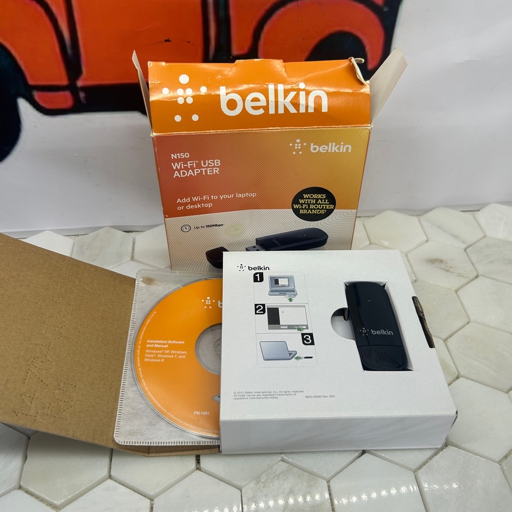 USB Wifi Adapter N150 Belkin Wireless Adapter Older